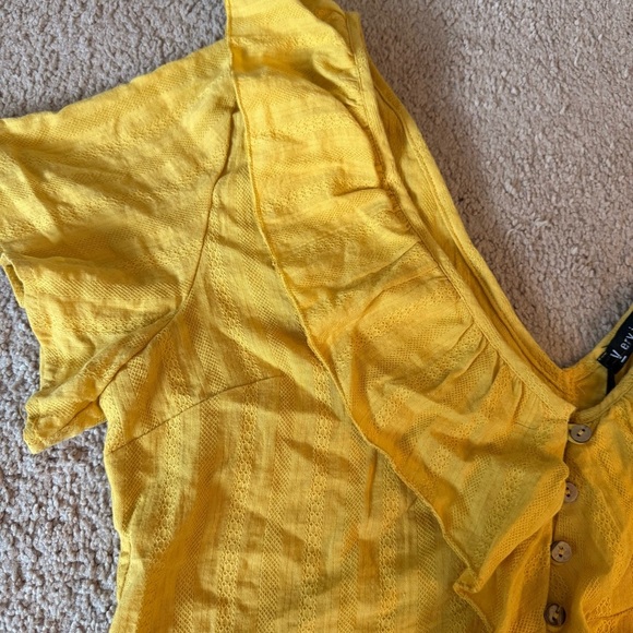 NWT Very J Ruffle Crop Top M - Picture 7 of 14